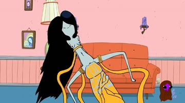 Adventure time Marceline and Jake
