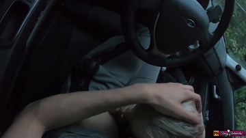 Young girl hitchhiker fucks a stranger for a free ride!