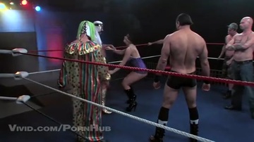 Chyna In A 9 Wrestler Gangbang - Queen Of The Ring Parody