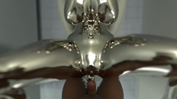Silver Slime Gal | Uncensored in Cartoon