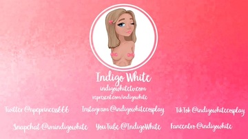 Cumming on the feet of your new elf waifu - Indigo White