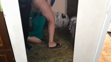 Apartment move turned into very passionate sex in front of the mirror - Lesbian_illusion