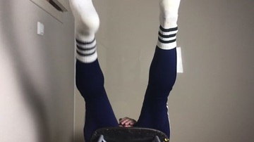 guy shows legs after gym - ARTEM SUCHKOV