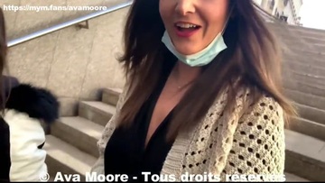 Ava Moore - we Suck a Student in the Toilet of a Park in Lyon with Luna Rival - PORNO REALITE