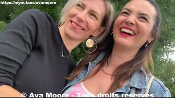 Ava Moore - Baisées Par 2 Blacks Dans Les Bois Avec Une MILF - PORNO REALITE