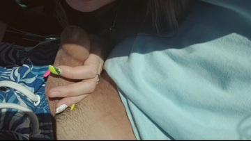 Blowjob on the way Home