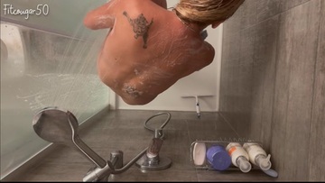 Shower Cam Washing Myself
