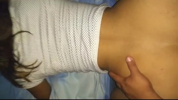 Que me siempre va a ser mi posición favorita, me encanta que miren mi tremendo culo