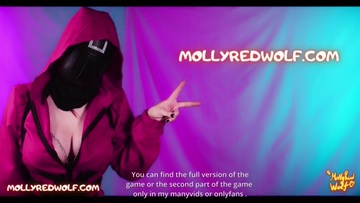 Squid game. Try not to cum. 4K - MollyRedWolf