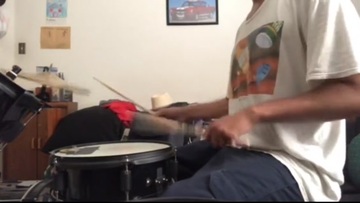 Playing The Drums While Parents Are Moaning In The Other Room