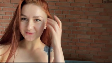 Cute redheaded nymphomaniac has fun with her neighbor