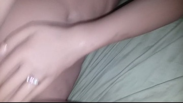 Hot Asian woman with silicone tits gave herself to her pimp