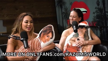 SURPRISE ORGY breaks out during PILLOWTALK PODCAST with CHERIE DEVILLE AND DAMON DICE