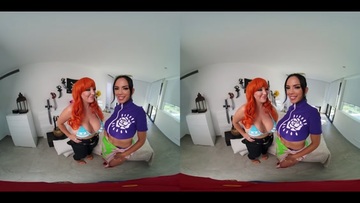 Threesome Adventure With NAMI AND NICO In ONE PIECE XXX VR Porn