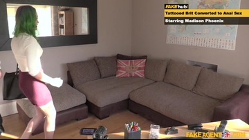 Fake Agent UK Hot women getting naked and fucked in the ass for porn work