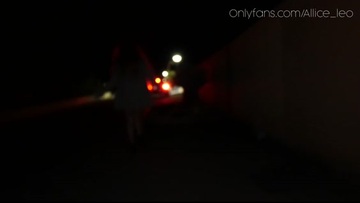 I PRANK an unknown driver at night !