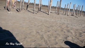 two strangers approach me on the beach and it continues in Bukkake (risky public sex)