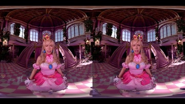 Kay Lovely As Princess Peach Fucking In XXX SUPER MARIO BROS VR Porn