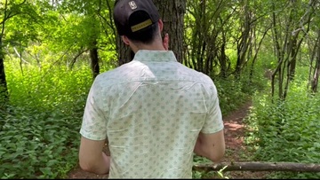 Wife fucks 2 guys and gets double creampie in public while out running / Sloppy seconds / Yoga pants