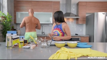 Cooking later, hot fucking first.