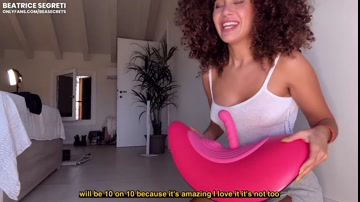 Young Beauty Tests Out a Sex Toy