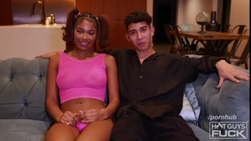 A skinny Latino guy banged a fat chick!