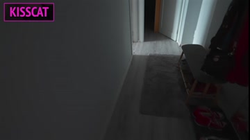 Stepmother came to her adopted son's house after a fight with her husband and fucks in a shared bed until she cum inside