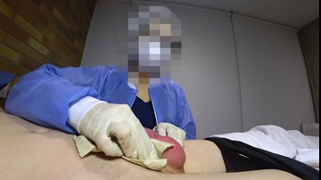 DAY 5: The nurses scrutinized my cock in the hospital. Public crazy place