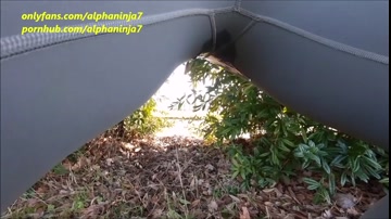 Public park Fuck me, cum on me, pee on me, wet yourself.