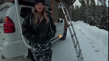 A lecherous stranger seduces me in her tent while my girlfriend sleeps - Venessas Butt