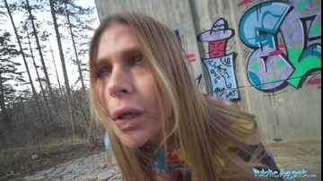 Community agent Zlata Shine and her perfect world-class tits getting fucked by a stranger with a big dick