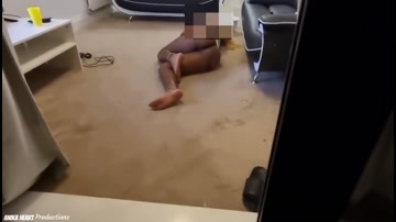 My neighbor caught me peeping but invited me inside to fuck her