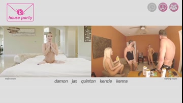 Aidan Ashley's epic house party ORGY.