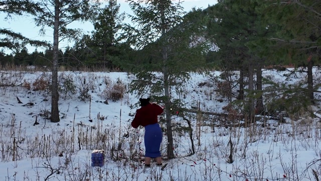 Big Booty Stranger Lets Me Fuck Her At Campsite On Christmas